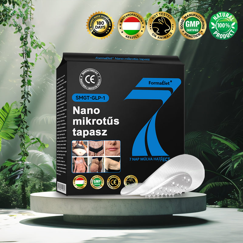 đFormaĂletÂź đ±Nano MikrotƱ Tapasz SMGT-GLP-1-tel Ă©s Matrixyl 3000-rel â FogyĂĄs, BĆrfeszesĂtĂ©s, VĂ©rcukorszint-tĂĄmogatĂĄs, InjekciĂł NĂ©lkĂŒl, 7 Napos EredmĂ©ny đ