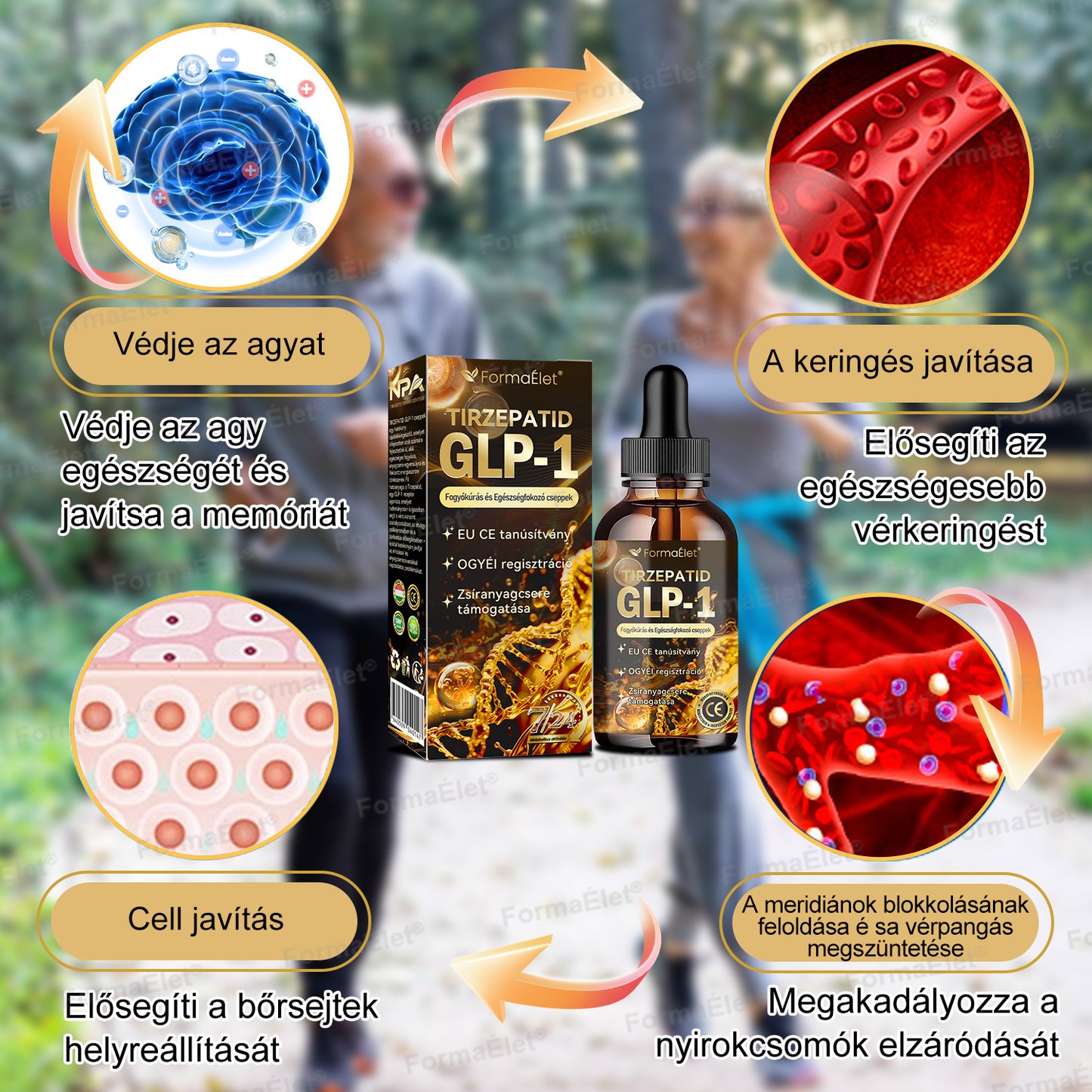 🎁OGYÉI ajánlásával | Hivatalos üzlet | FormaÉlet® GLP-1 Moringa Fogyókúrás és Egészségfokozó cseppek 🔥 (Élelmiszer-minőségű zsírégető – Az Obesity Society fejlesztése)🎁